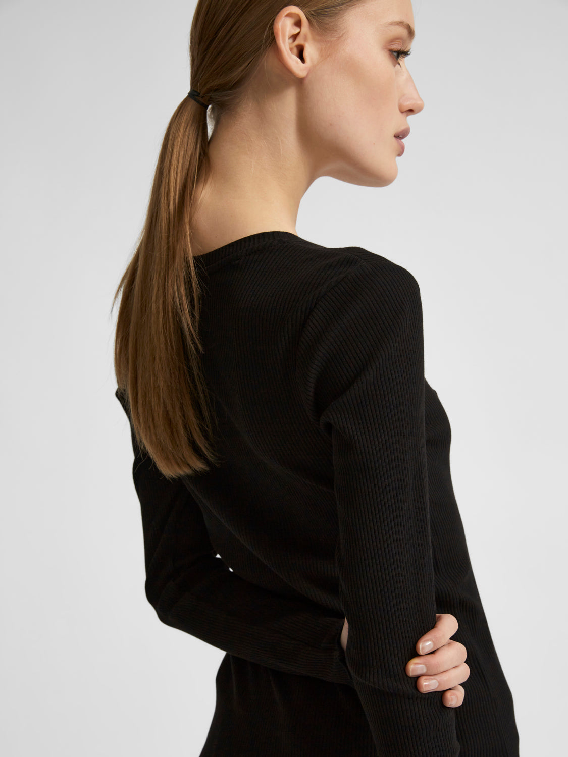 SLFANNA T-Shirt - black